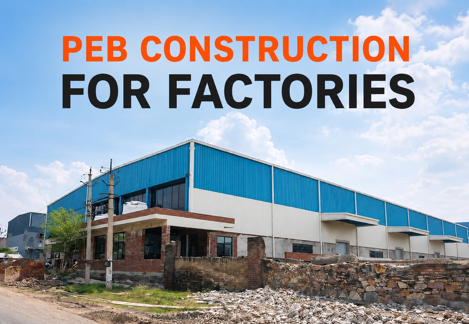 PEB Construction for Factories: Faster Setup & Better Industrial Performance